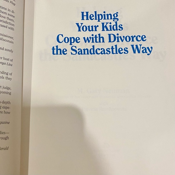 HELPING YOUR KIDS COPE WITH DIVORCE BOOK - Picture 5 of 13